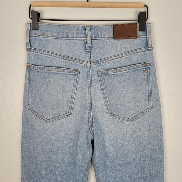 Madewell Size 24T Tall The Perfect Vintage Jean in Fiore Wash Blue - Picture 6 of 14